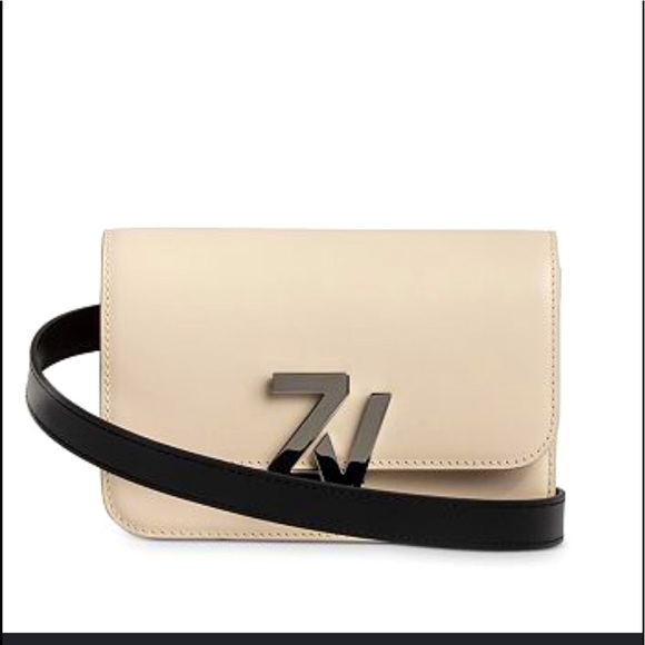 Zadig & Voltaire ZV  Initiale Le Belt Bag in Cream—NWT - Picture 1 of 17